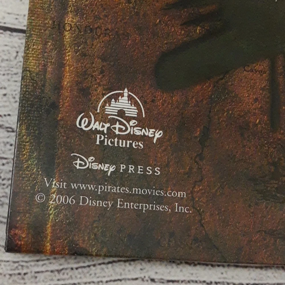 Disney Pirates of the Caribbean Dead Man's Chest Movie Storybook Hardcover Book